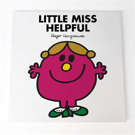 Personalised Little Miss Helpful Canvas – Shop.MrMen.com