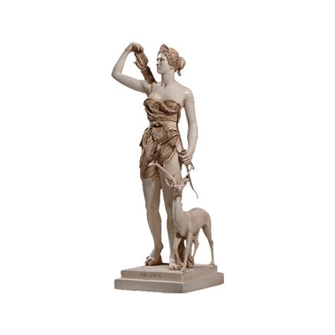 Artemis Diana Goddess Statue Made of Alabaster Museum Quality 60cm - Etsy