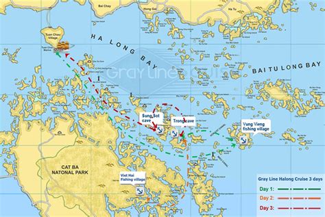 HALONG BAY, Vietnam: MAP & LOCATION