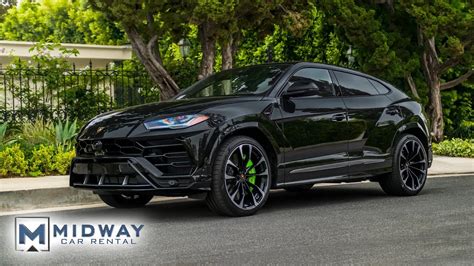 Our NEW Black Lamborghini Urus Has Arrived! (Midway Car Rental) - YouTube