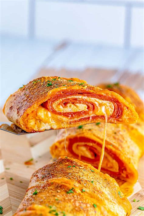 Pepperoni Stromboli - Tornadough Alli