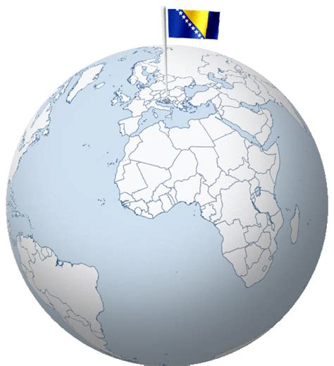 Bosnia and Herzegovina Flag GIF | All Waving Flags