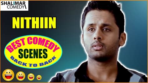 Nithiin Best Comedy Scenes Back To Back || Latest Telugu Comedy Scenes ...