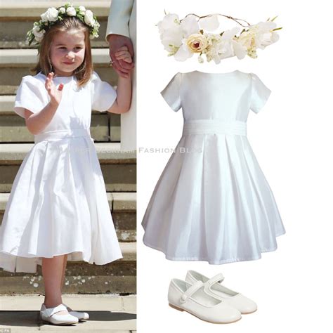 Harper Beckham Fashion Blog: Royal Fashion: Princess Charlotte - Recreate the Flower Girl Look