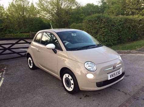 2015 FIAT 500 COLOUR THERAPY BEIGE STOP/START 18,000 MILES IMMACULATE CONDITION | in Esher ...