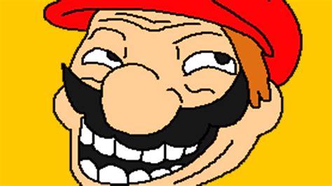 Troll Face Mario