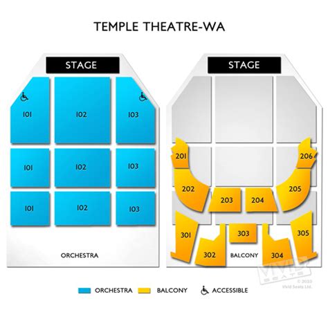 Temple Theatre Tacoma Seating Chart | Vivid Seats