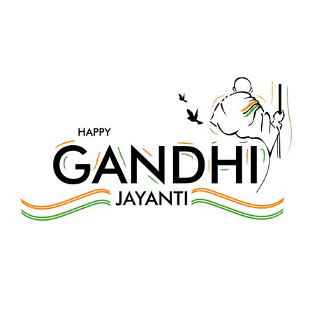 Gandhi Jayanti Vector Art PNG, India Gandhi Jayanti Happy, Happy Gandhi ...