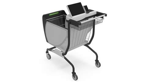 Smart shopping cart model - TurboSquid 1591985