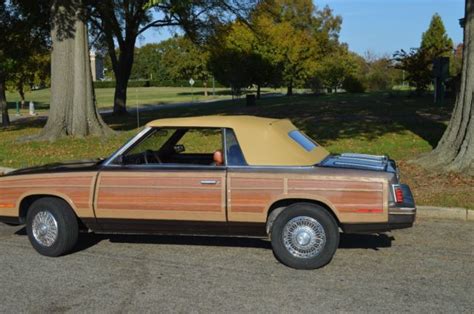 1984 Chrysler LeBaron Convertible "Woody" for sale - Chrysler LeBaron ...