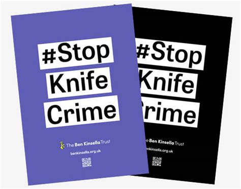 Knife Crime Posters | The Ben Kinsella Trust