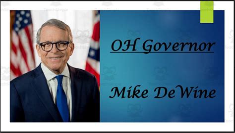 Governor Mike DeWine (OH) Biography PowerPoint by Teach Simple