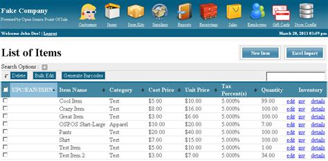 POS Inventory Management System – Student Project Guidance & Development