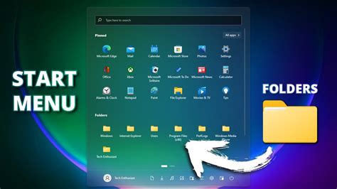 How to get folders in Windows 11 Start Menu - YouTube