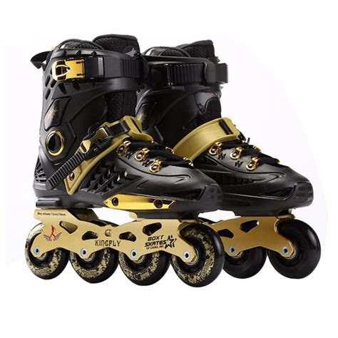 New Adult Single row Roller Skating Shoes Straight Inline Skates ...