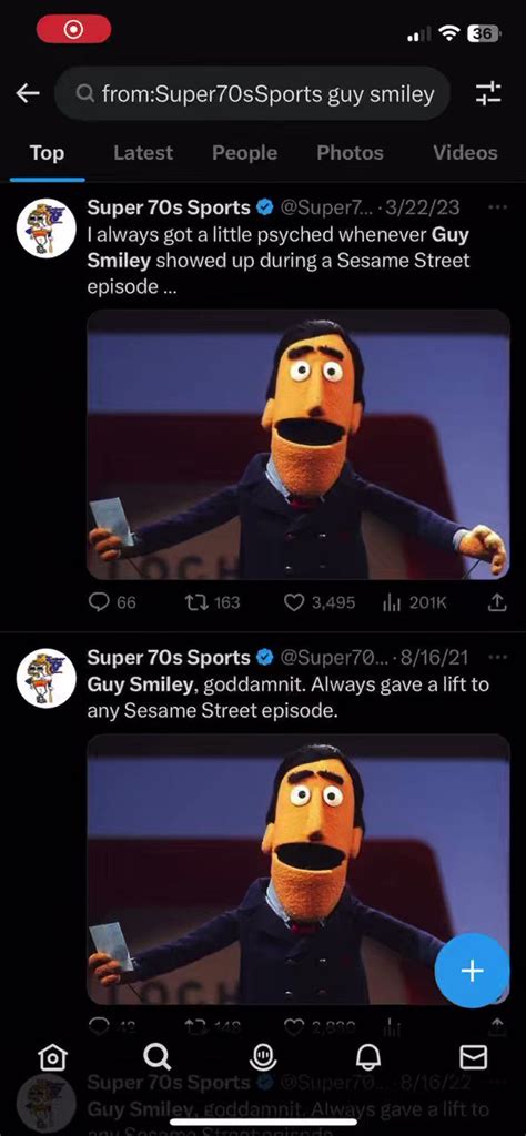 Sesame History 📺 on Twitter: "Love the @Super70sSports obsession with Guy Smiley and how every ...