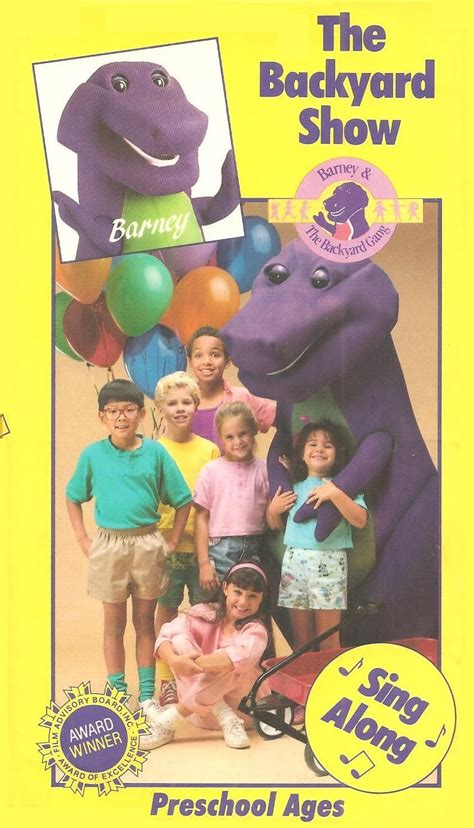 Barney & The Backyard Gang The BackYard Show VHS | Barney, Barney & friends, Backyard