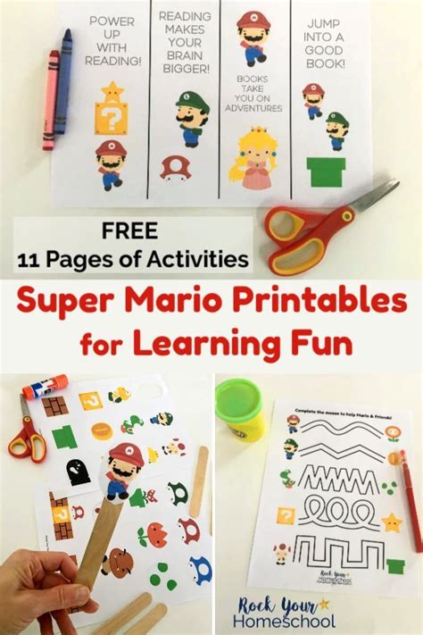 Super Mario Printables: 11 Free Activities for Fantastic Fun for Kids ...