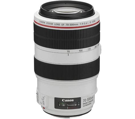 CANON EF 70-300 mm f/4-5.6L USM IS Telephoto Zoom Lens Deals | PC World