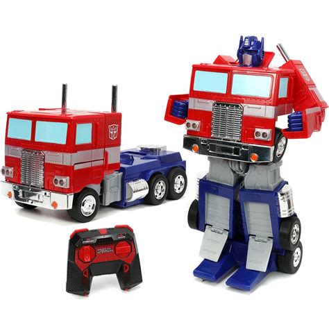 Transformers Optimus Prime Converting RC Vehicle