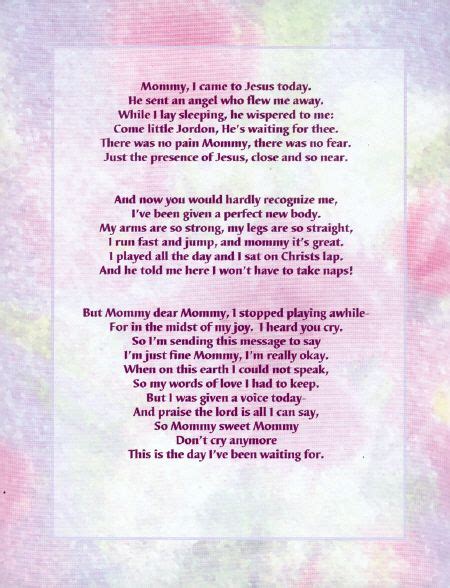 heaven's special child poem - edna | father s day the mommy poem heaven s special child the ...