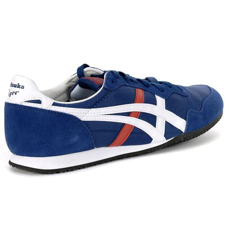 ASICS Onitsuka Tiger Serrano Independance Blue/White Sneakers 1183A237.400 - WOOKI.COM