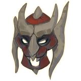 Lesser demon mask (damaged) - The RuneScape Wiki