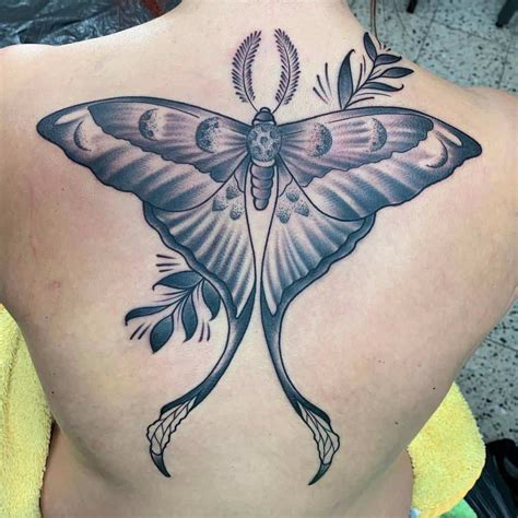 Top 45 Best Luna Moth Tattoo Ideas - [2021 Inspiration Guide]