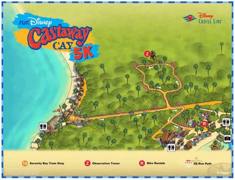 Maps and Information for Disney's Castaway Cay