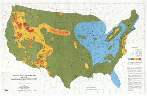 Interactive Map Of United States Geothermal Data American Geosciences ...