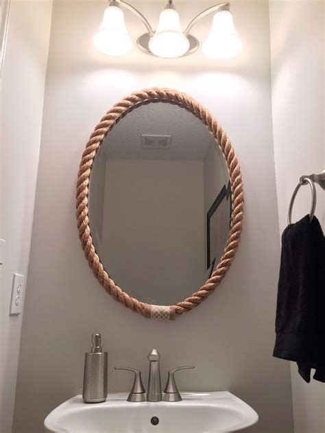 Rope Mirror Frame | Hometalk