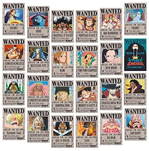 One Piece Wanted Poster Luffy