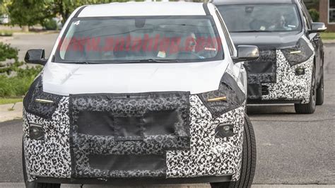 2021 Chevy Traverse spied with a heavy facelift on public roads | Autoblog