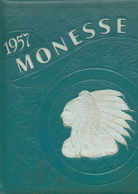 1957 yearbook from Momence High School from Momence, Illinois for sale