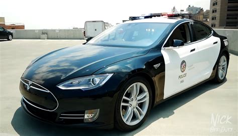 Tesla Model S For Cops: Get This Tesla Police Car Upon Joining LAPD