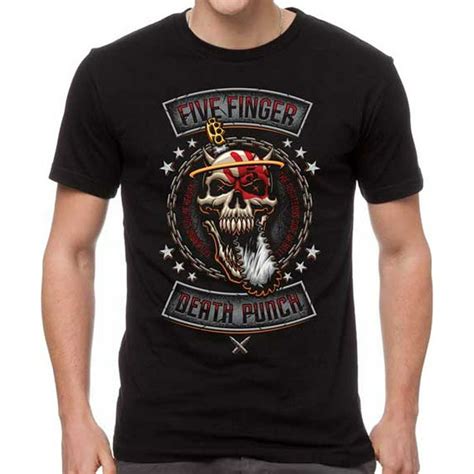 Five Finger Death Punch - Five Finger Death Punch Rebellion T-shirt - Walmart.com - Walmart.com