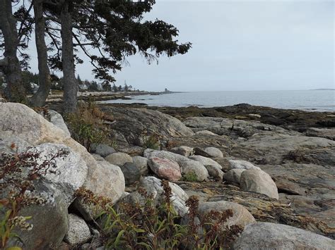 Rocky Coastline of Maine Photograph by Bill Tomsa | Fine Art America