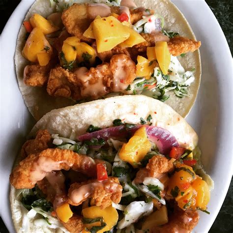 MANGO-licious Calamari Tacos - Longmont Dish