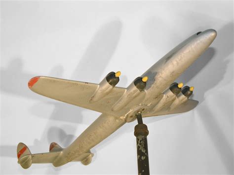 Rare Cast Aluminum Lockheed Constellation Airplane model at 1stdibs