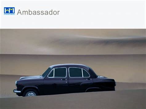 Hindustan Motors Ambassador Phased Out? » Car Blog India