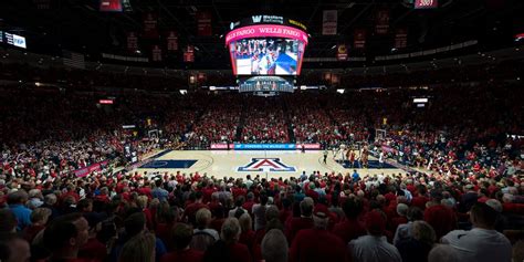 University Of Arizona Mckale Center Seating Chart - Center Seating Chart