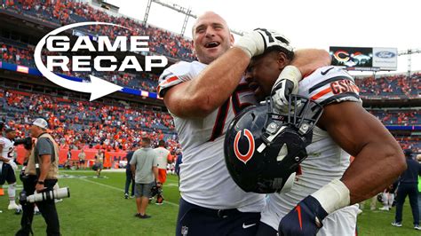 Game Recap: Bears win with last-second FG in Denver