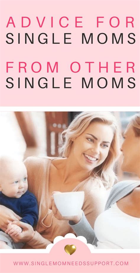 Advice for Single Moms From Other Single Moms - Single Mom Needs Support | Single motherhood ...