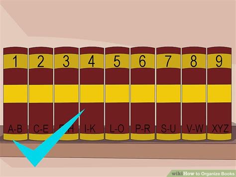 10 Ways to Organize Books - wikiHow