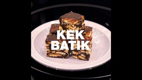 How to make Kek Batik - YouTube