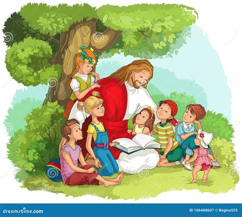 Jesus Children Stock Illustrations – 2,664 Jesus Children Stock ...