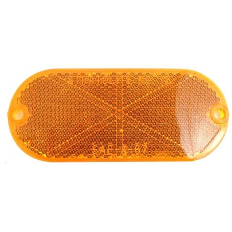 Stratolite No 78 Amber Oblong Reflector