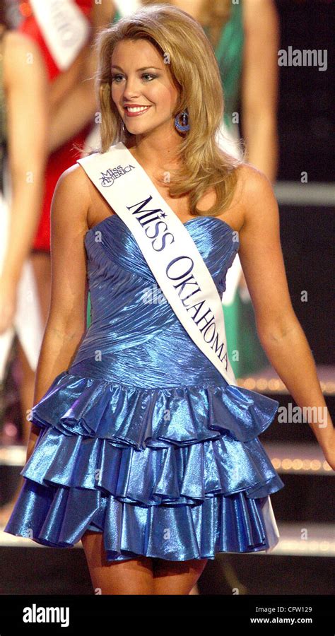 29 January 2007: LAUREN NELSON (20), Miss Oklahoma, Lawton, OK, wins the Miss America 2007 title ...