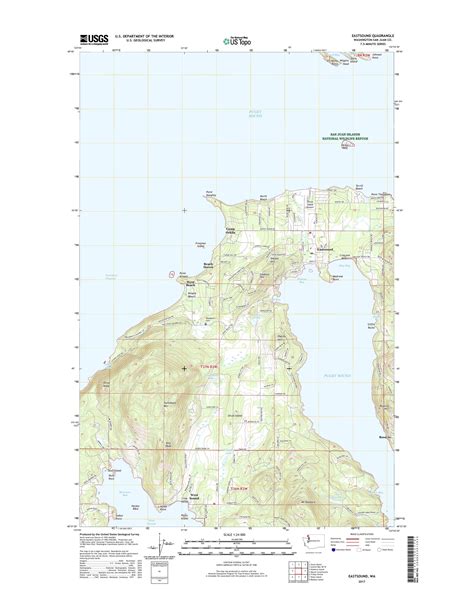 MyTopo Eastsound, Washington USGS Quad Topo Map