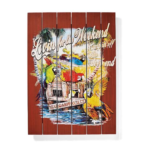 Margaritaville Livin' for the Weekend Wall Art | Frontgate